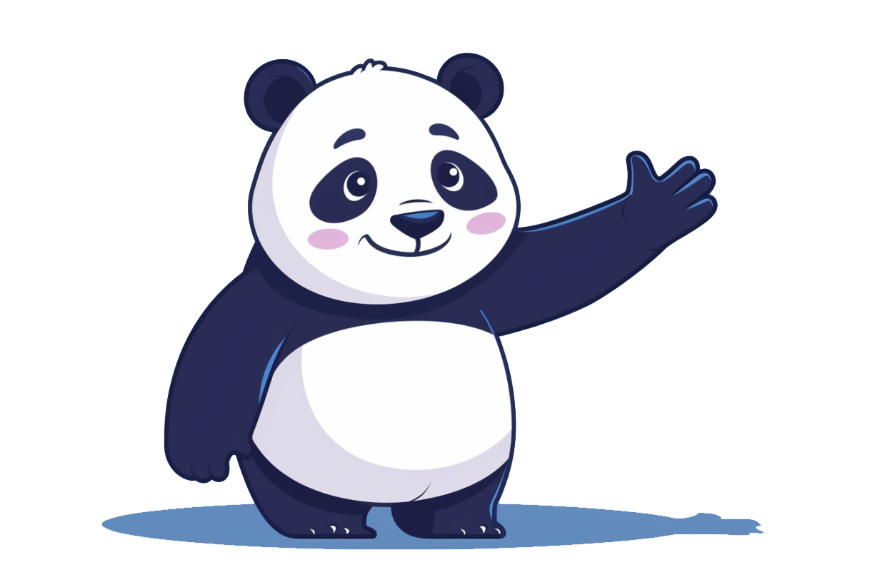 Oso Amistoso extendiendo la mano en señal de bienvenida